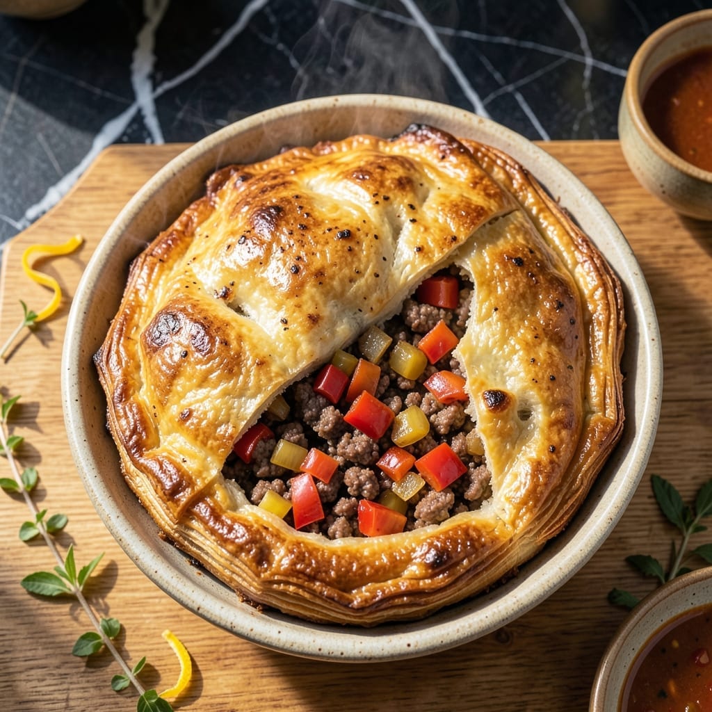 Meat Pie Recipe Belize: Spiced Ground Beef in Flaky Pastry Meat Pie Recipe Belize: Spiced Ground Beef in Flaky Pastry