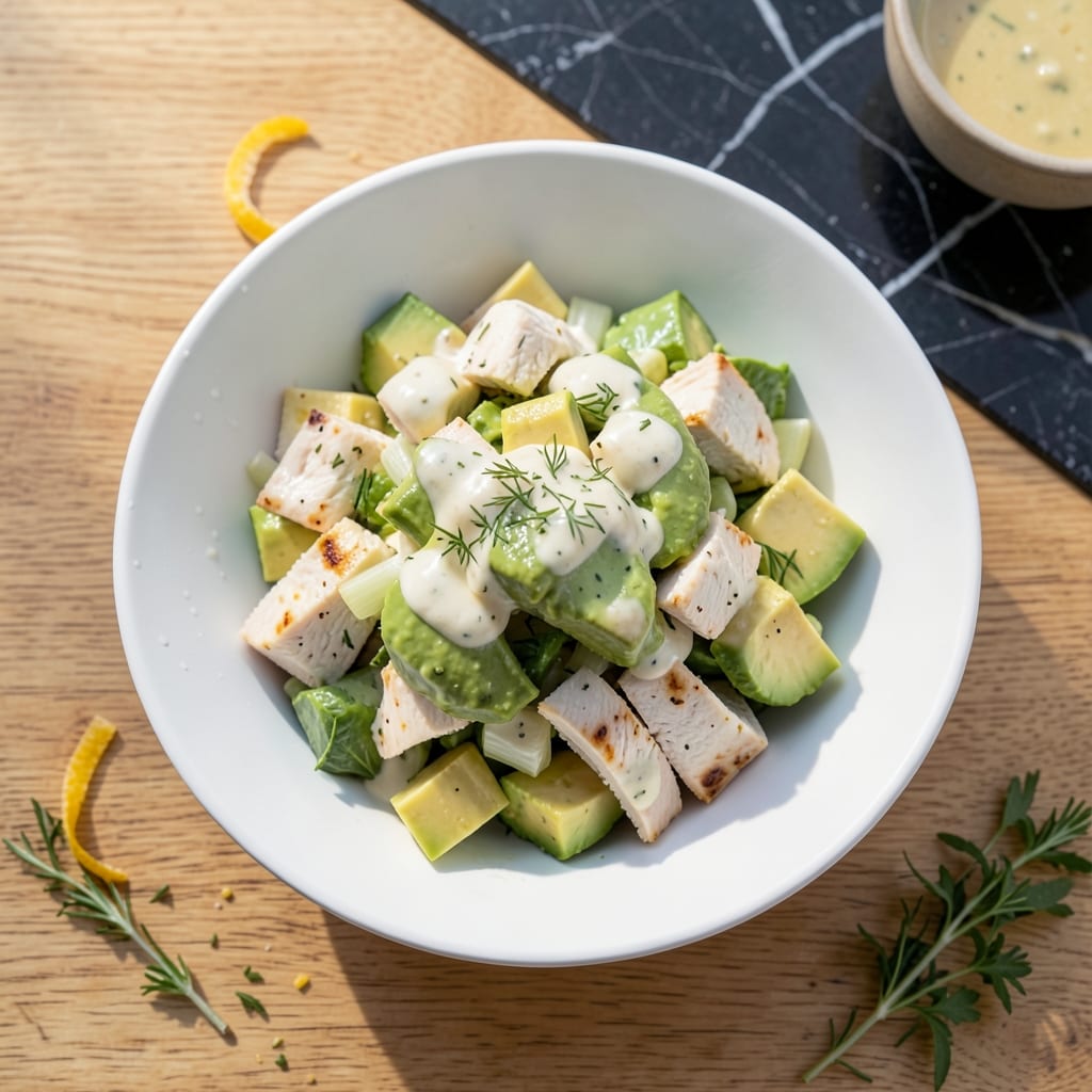 Chicken Salad Recipe Avocado: Creamy Crunch with Fresh Lime Zest