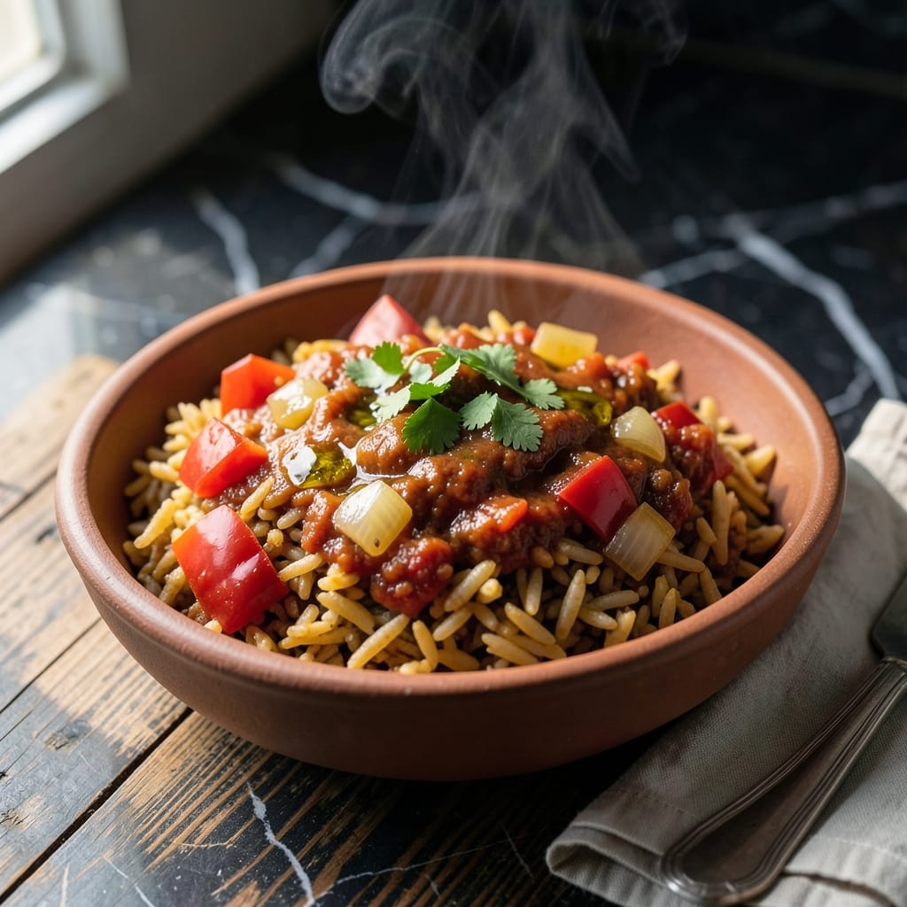 Jollof Rice Recipe Vegetarian: West African Spice in Every Bite