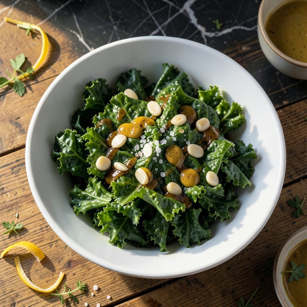 Kale Salad Recipe Cookie and Kate: Massaged Greens with Zesty Lemon Dressing