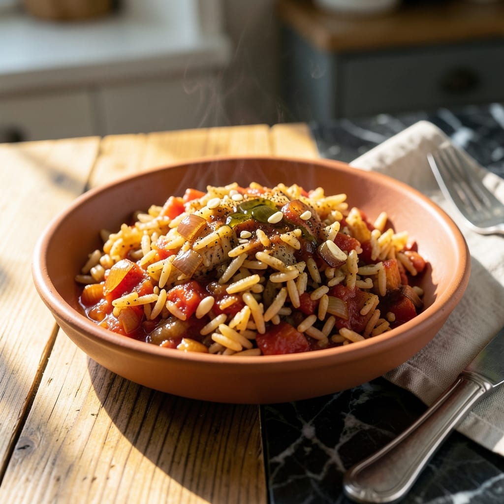 Mexican Rice Recipe With Tomato Chicken Bouillon: Vibrant One-Pot Side Dish