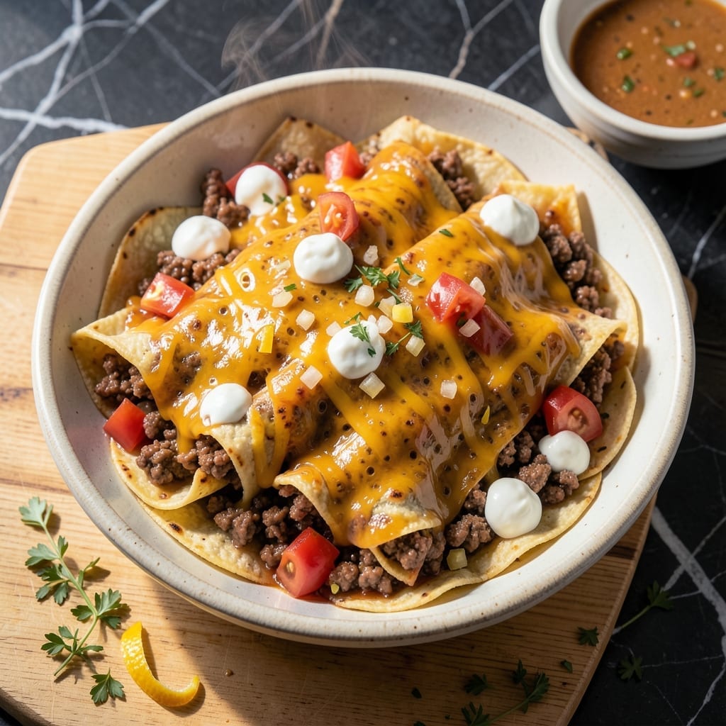 Enchilada Recipe With Cream Cheese: Velvety Layers of Cheesy Bliss