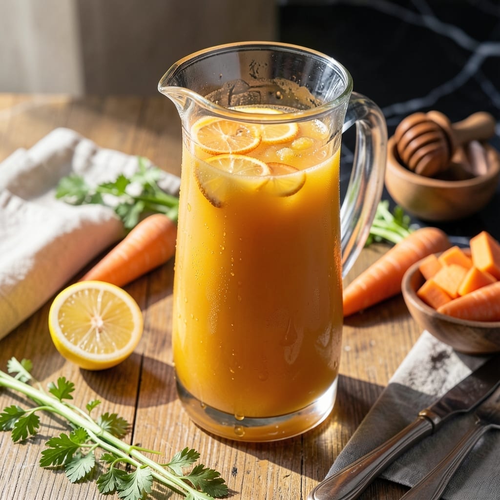 Carrot Drink Recipe Juice: Fresh and Vibrant Morning Boost