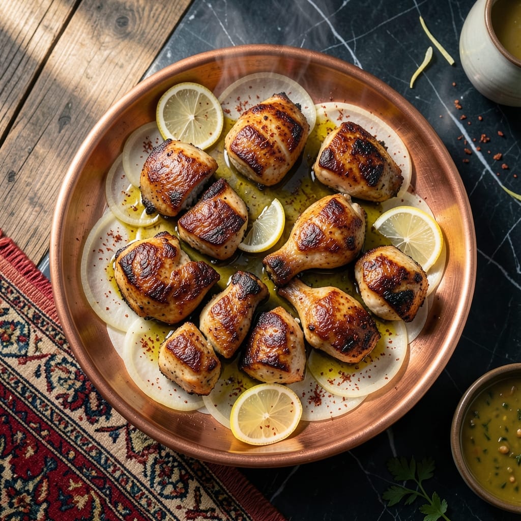 Joojeh Kabob Recipe Oven: Persian-Style Tender Chicken Skewers