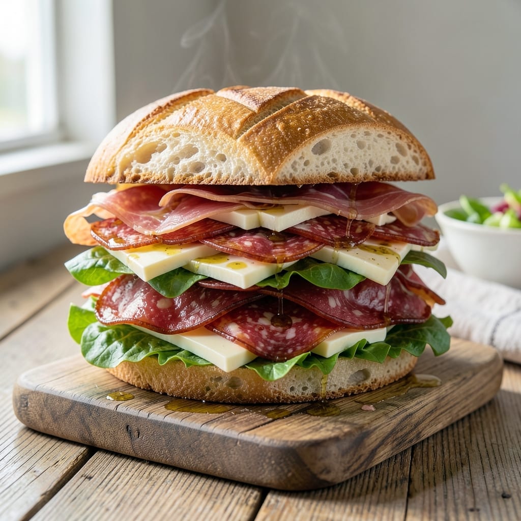 Grinder Salad Sandwich Recipe: Italian Deli Classic in Every Bite