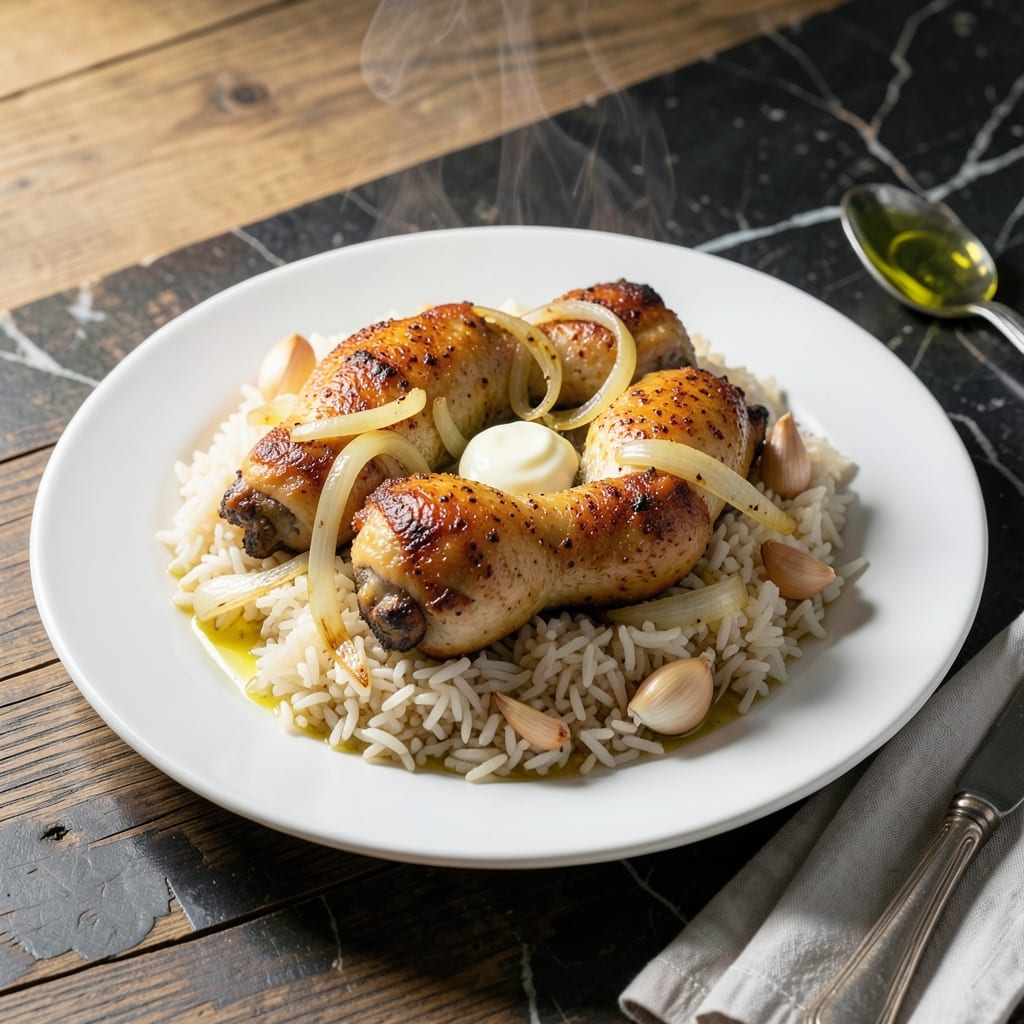Forgotten Chicken Recipe With Regular Rice: Revived Flavors in One Pot