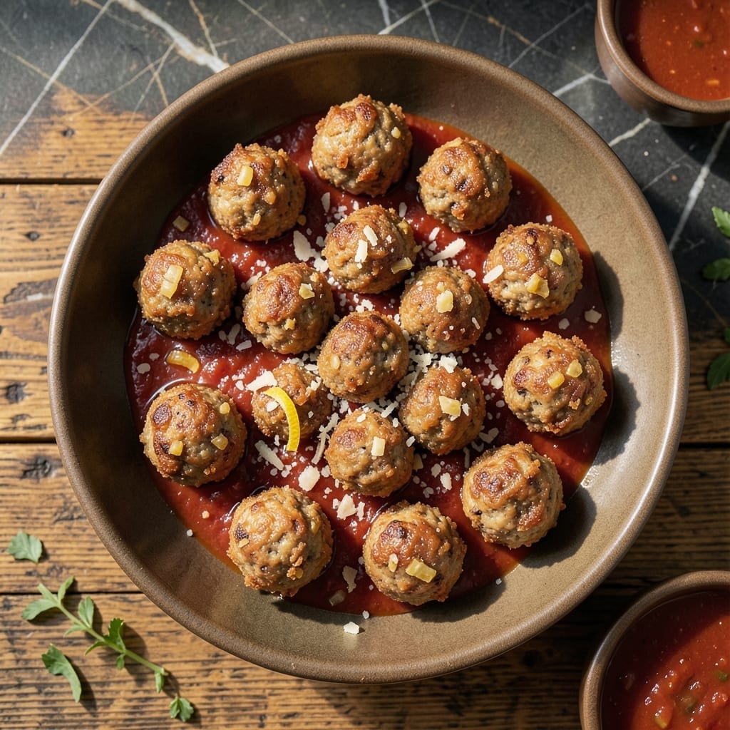 Meatball Recipe With Pork Rinds: Keto-Friendly Bites With Crispy Texture