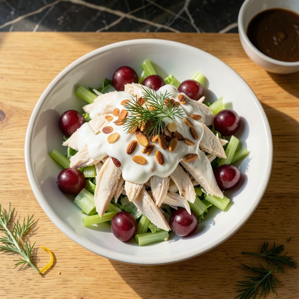 Chicken Salad Recipe Healthy No Mayo: Greek Yogurt Crunch With Fresh Herbs