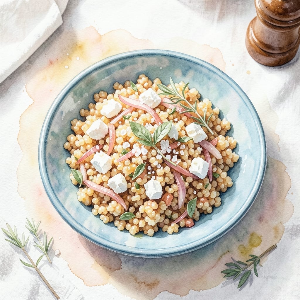 Easy Moroccan Couscous Salad Recipe With Feta: Bright Mediterranean Flavors in Minutes Easy Moroccan Couscous Salad Recipe With Feta: Bright Mediterranean Flavors in Minutes