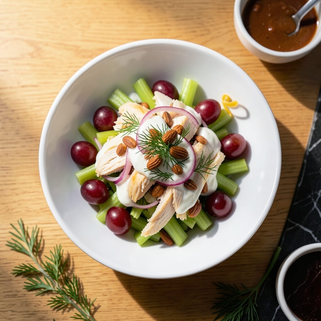 Recipe for Chicken Salad: Greek Yogurt Twist for Creamy Crunch