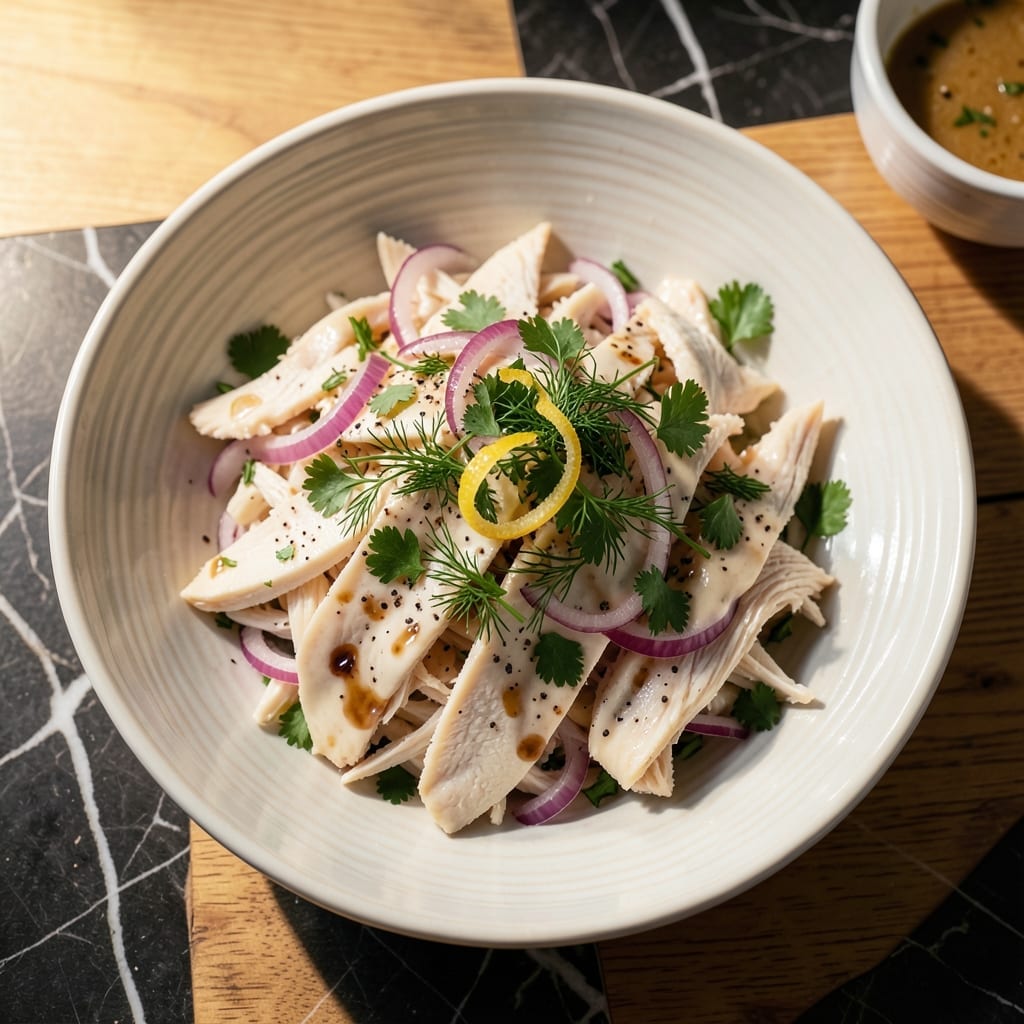Chicken Salad Recipe With Red Wine Vinegar: Zesty Tang With Herb-Infused Crunch