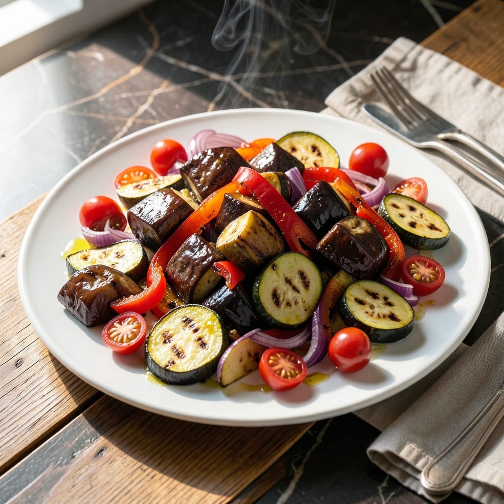 Roasted Mediterranean Vegetables Recipe Jamie Oliver: Charred Edges with Herb-Infused Olive Oil