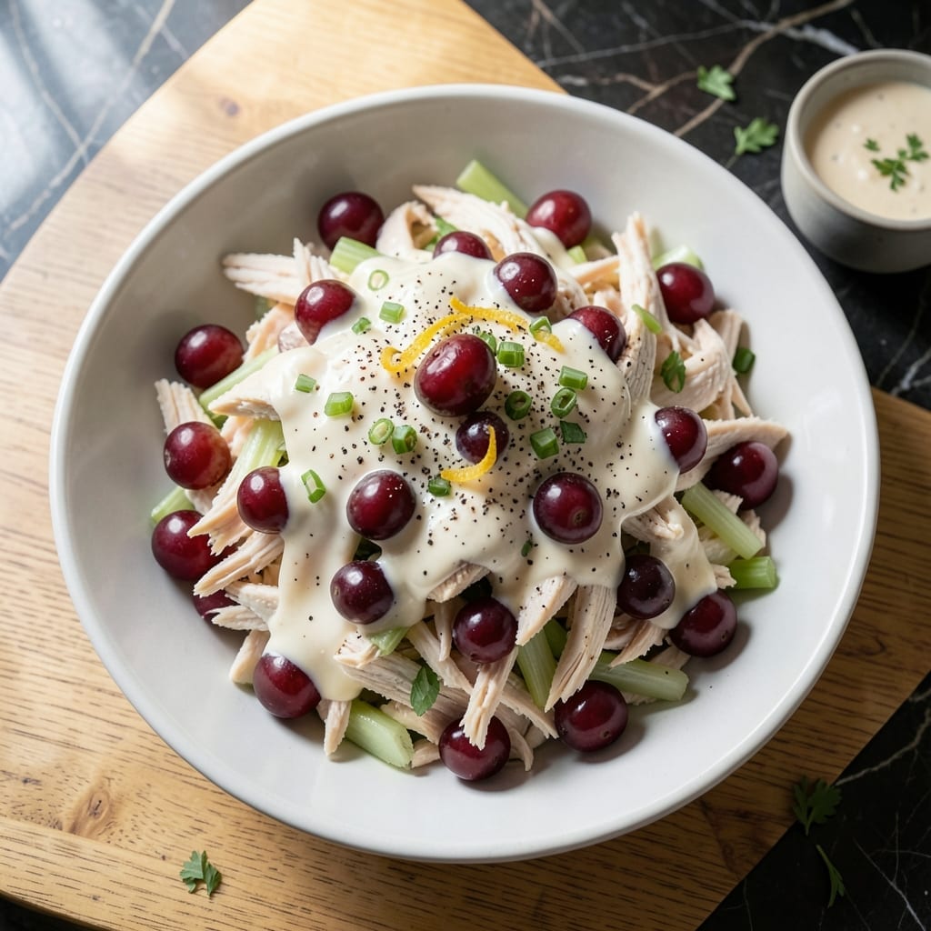 Chicken Salad Recipe With Red Grapes: Sweet and Creamy Picnic Perfection