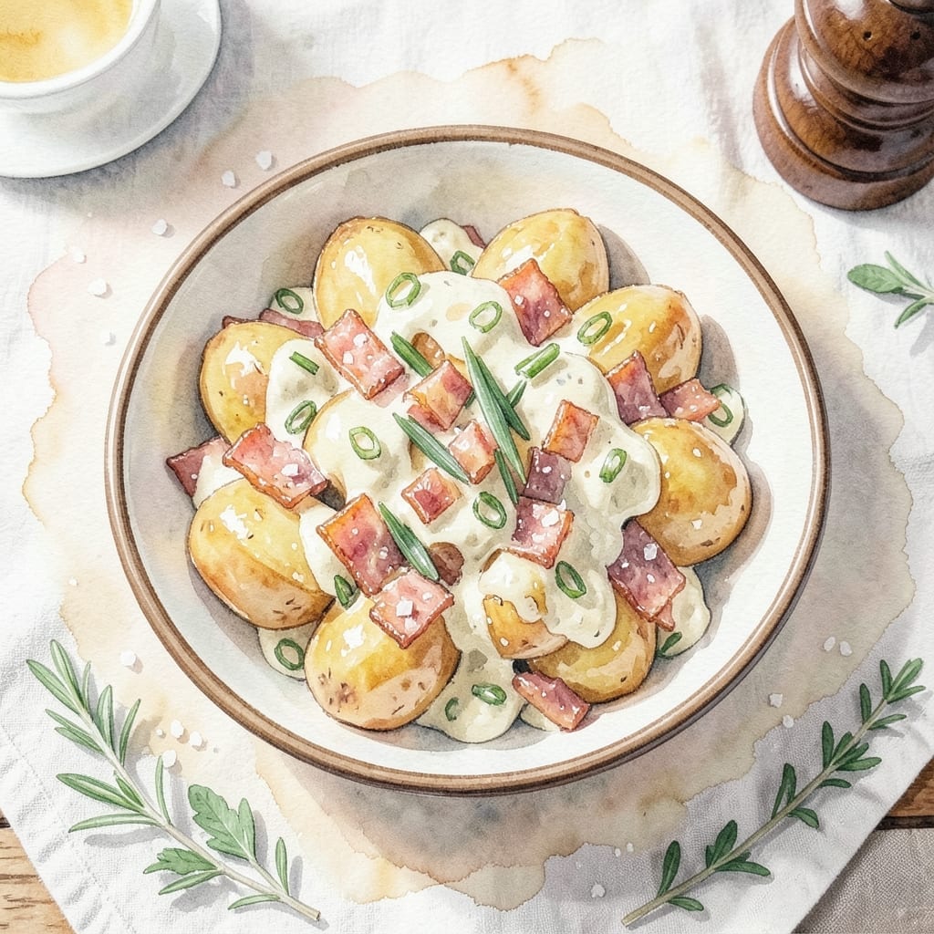 Loaded Potato Salad Recipe With Ranch: Creamy Ranch-Infused Party Favorite