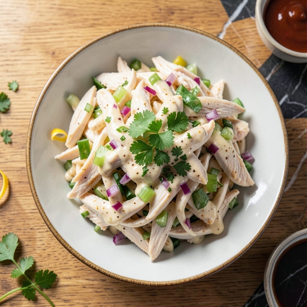 Chicken Salad Recipe With Mayo and Mustard: Classic Creamy Picnic Staple