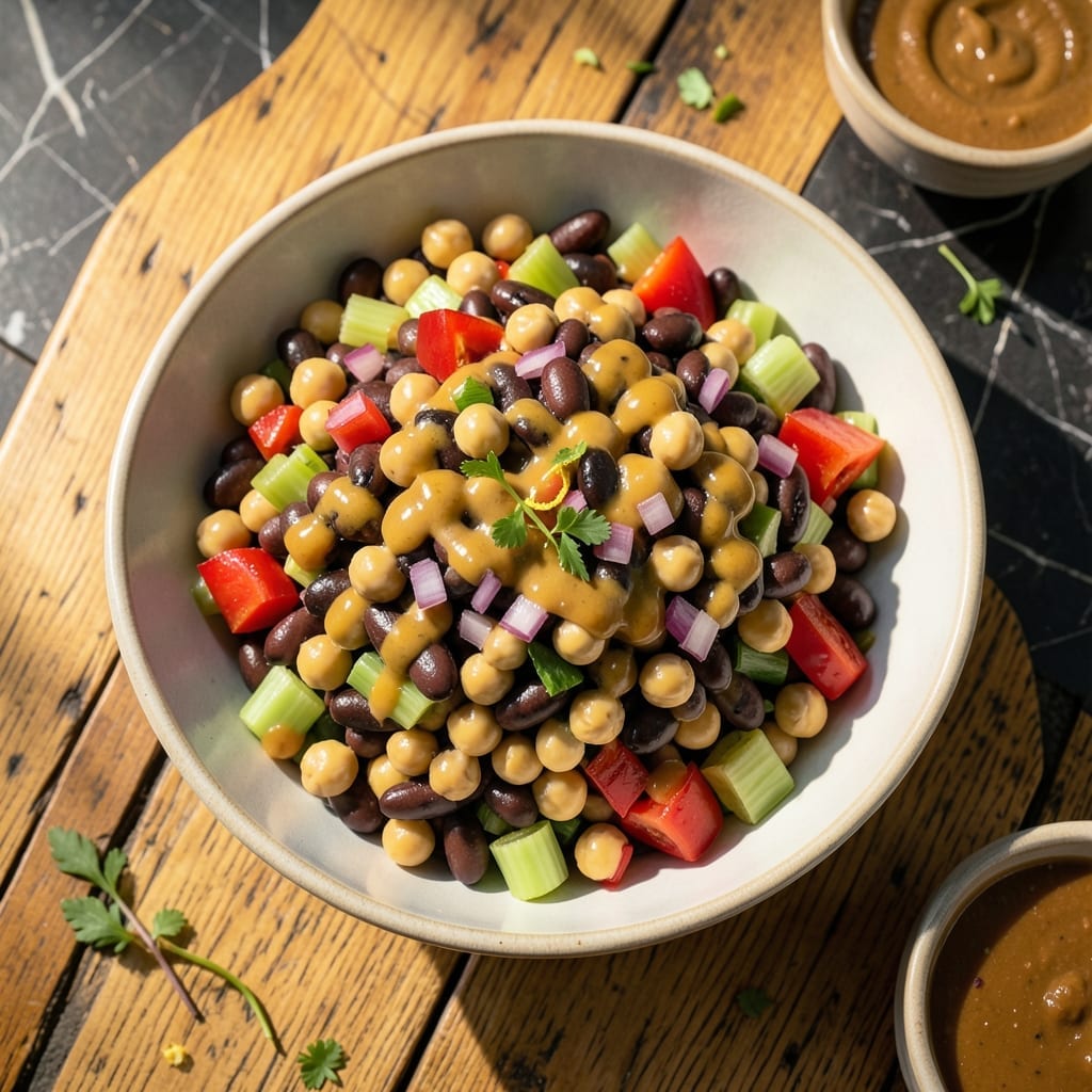 Dense Bean Salad Recipe Honey Mustard: Sweet Tang With Every Bite Dense Bean Salad Recipe Honey Mustard: Sweet Tang With Every Bite