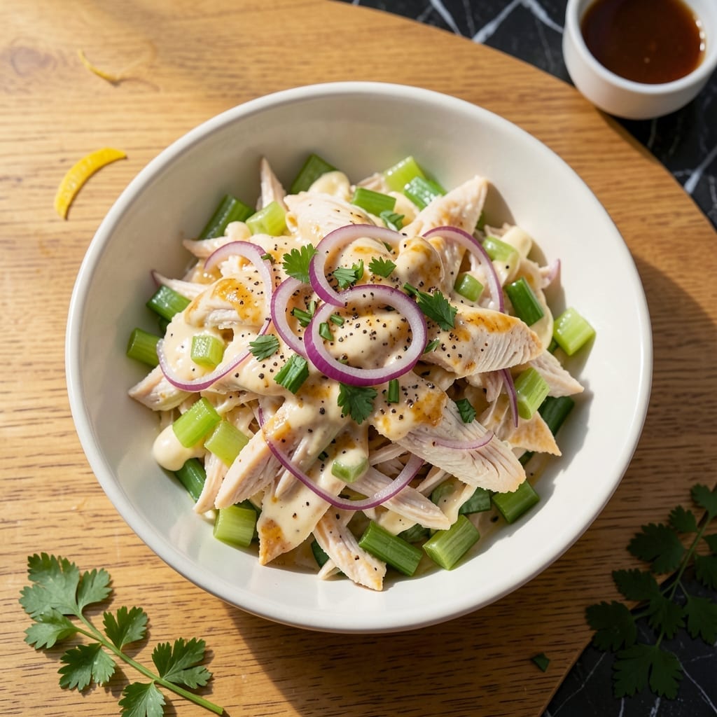 Chicken Salad Recipe With Mayonnaise and Celery: Crunchy Creamy Picnic Staple