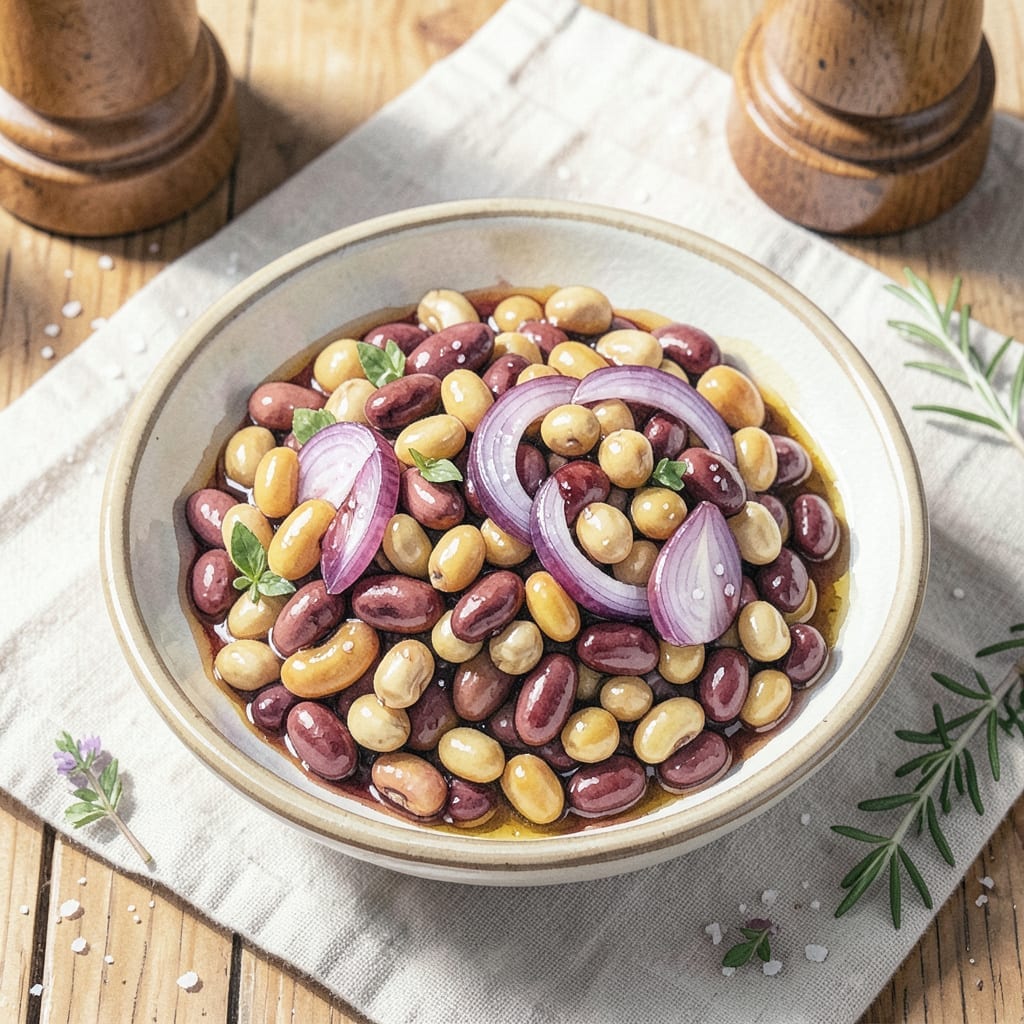 Bean Salad Recipe Red Wine Vinegar: Bright Mediterranean Freshness