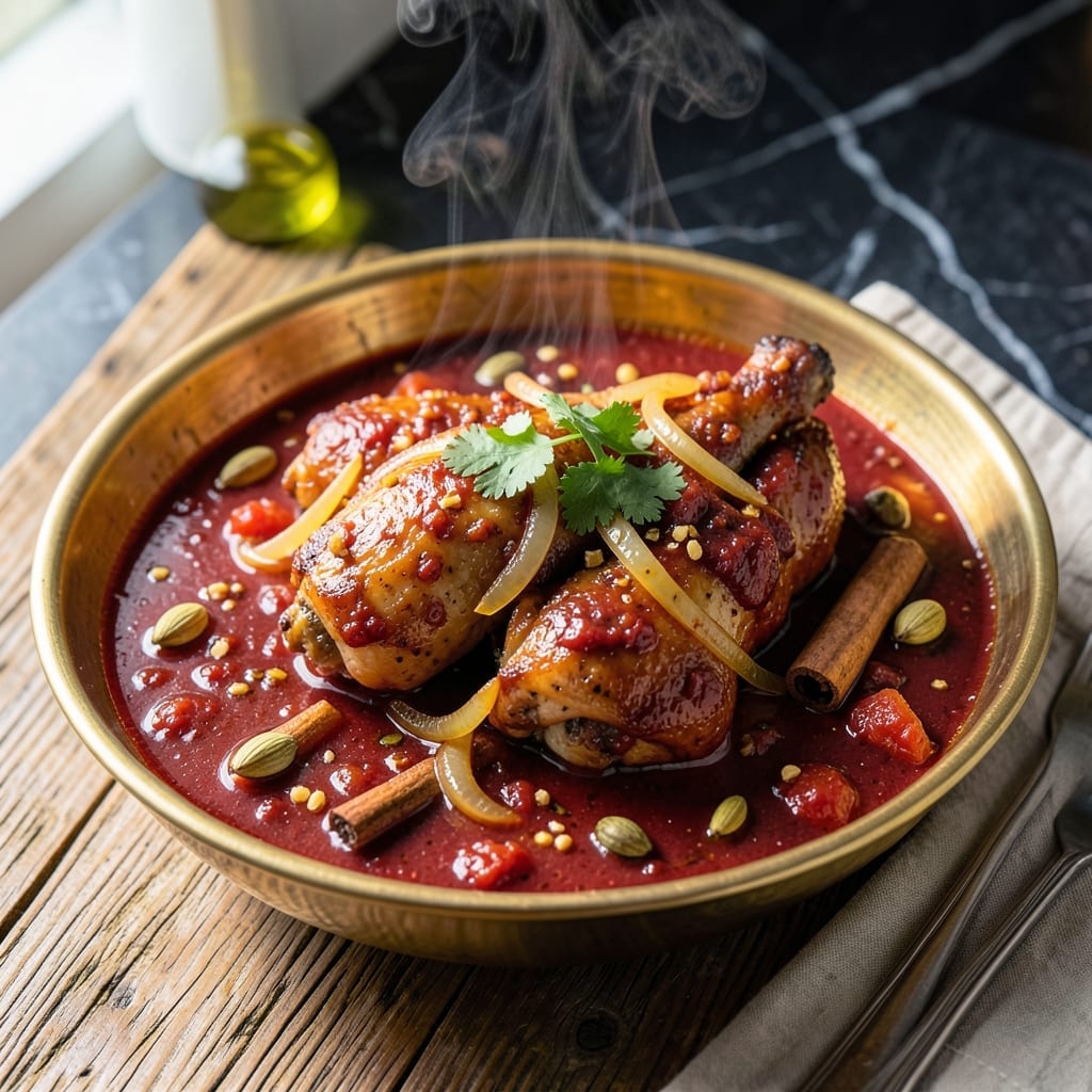 Indian Recipe Chicken Masala: Spiced Curry With Aromatic Depth