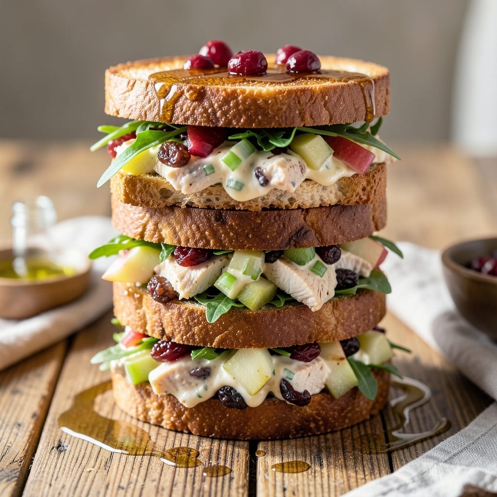 Chicken Salad Sandwich Recipe With Apples And Cranberries