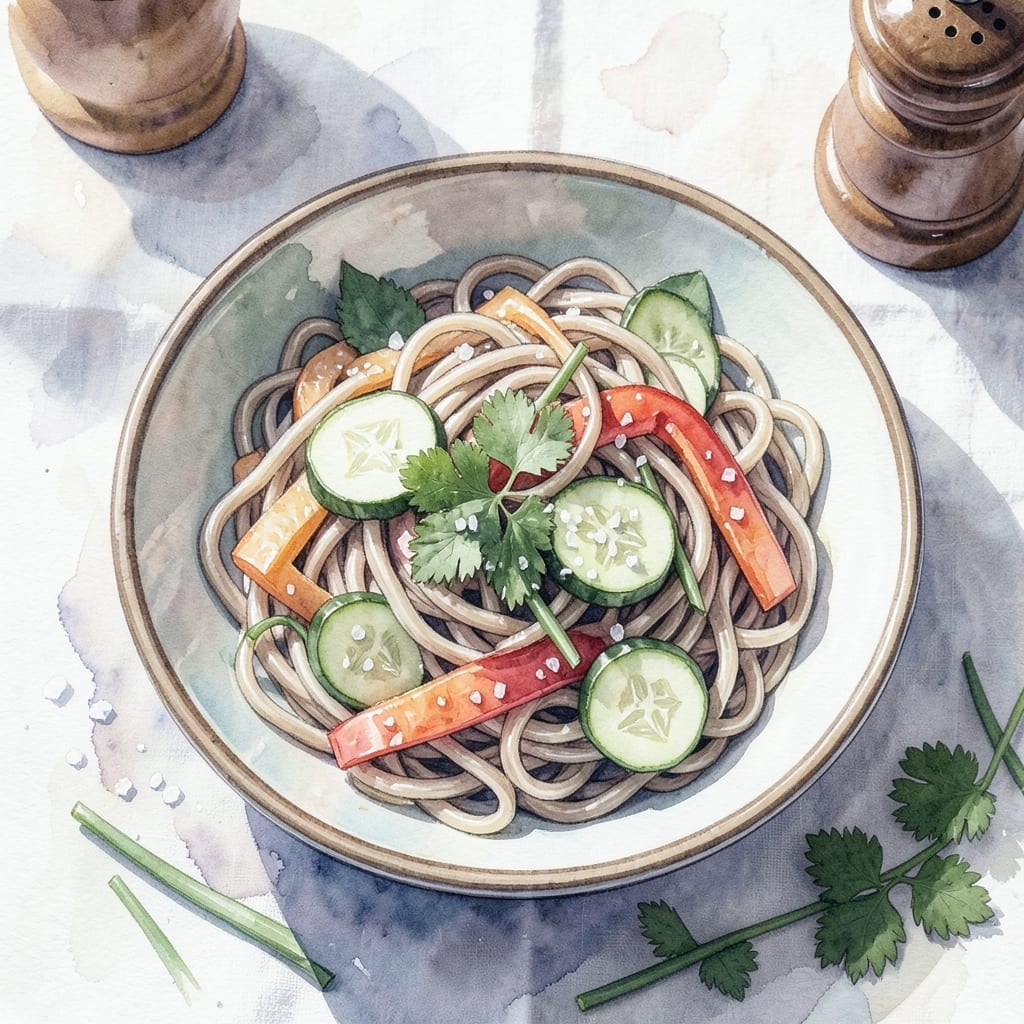 Soba Noodle Salad Recipe Vegan: Sesame-Ginger Crunch in Minutes