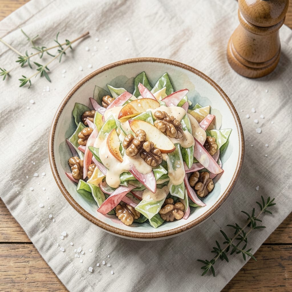Coleslaw Recipe With Apples And Walnuts: Sweet Crunch in Every Bite