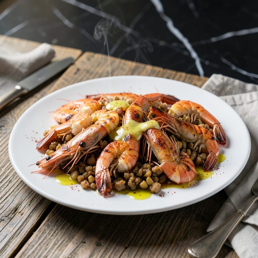 Recipe for Tiger Shrimp: Garlic-Butter Infused With Bold Spice