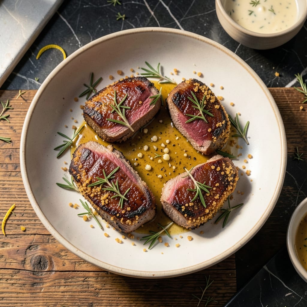 Lamb Loin Chops Recipe Oven: Herb-Crusted Elegance in 25 Minutes