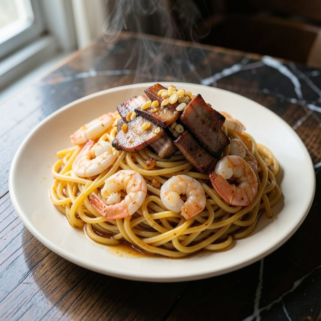 Fried Yellow Noodles Recipe Singapore: Wok-Tossed Street Food Classic