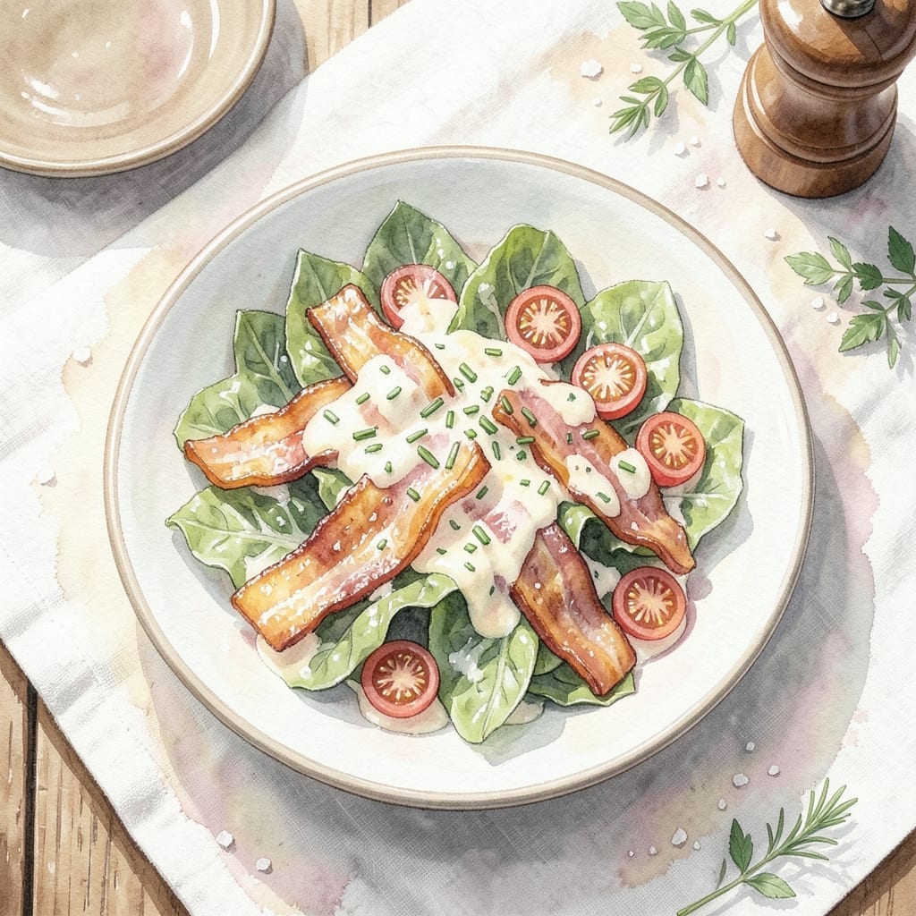 BLT Salad Recipe Taste of Home: Crispy Bacon and Fresh Greens Tossed High