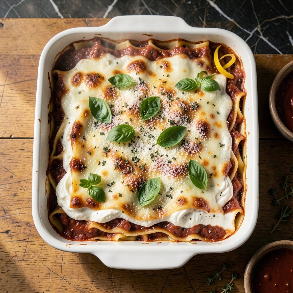 No Boil Lasagna Recipe With Ricotta Cheese: Layered Simplicity Without the Fuss