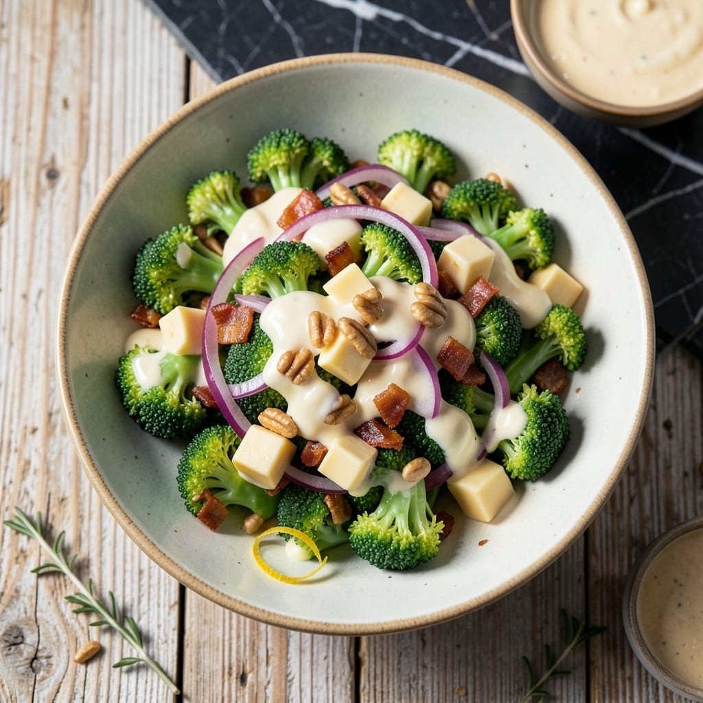Broccoli Salad Recipe Urban Cookhouse: Creamy Dressing with Crisp Veggies and Crunchy Toppings Broccoli Salad Recipe Urban Cookhouse: Creamy Dressing with Crisp Veggies and Crunchy Toppings