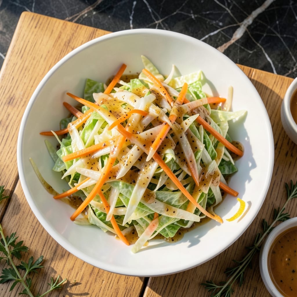 Coleslaw Recipe Vinegar: Quick Pickle Style with Sharp Tang