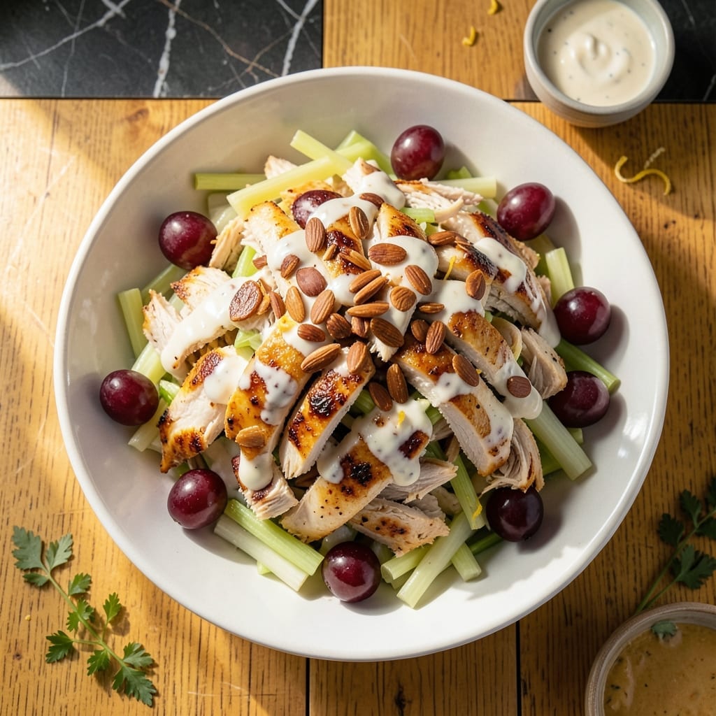 Rotisserie Chicken Salad Recipe With Grapes: Sweet and Savory Lunch Delight