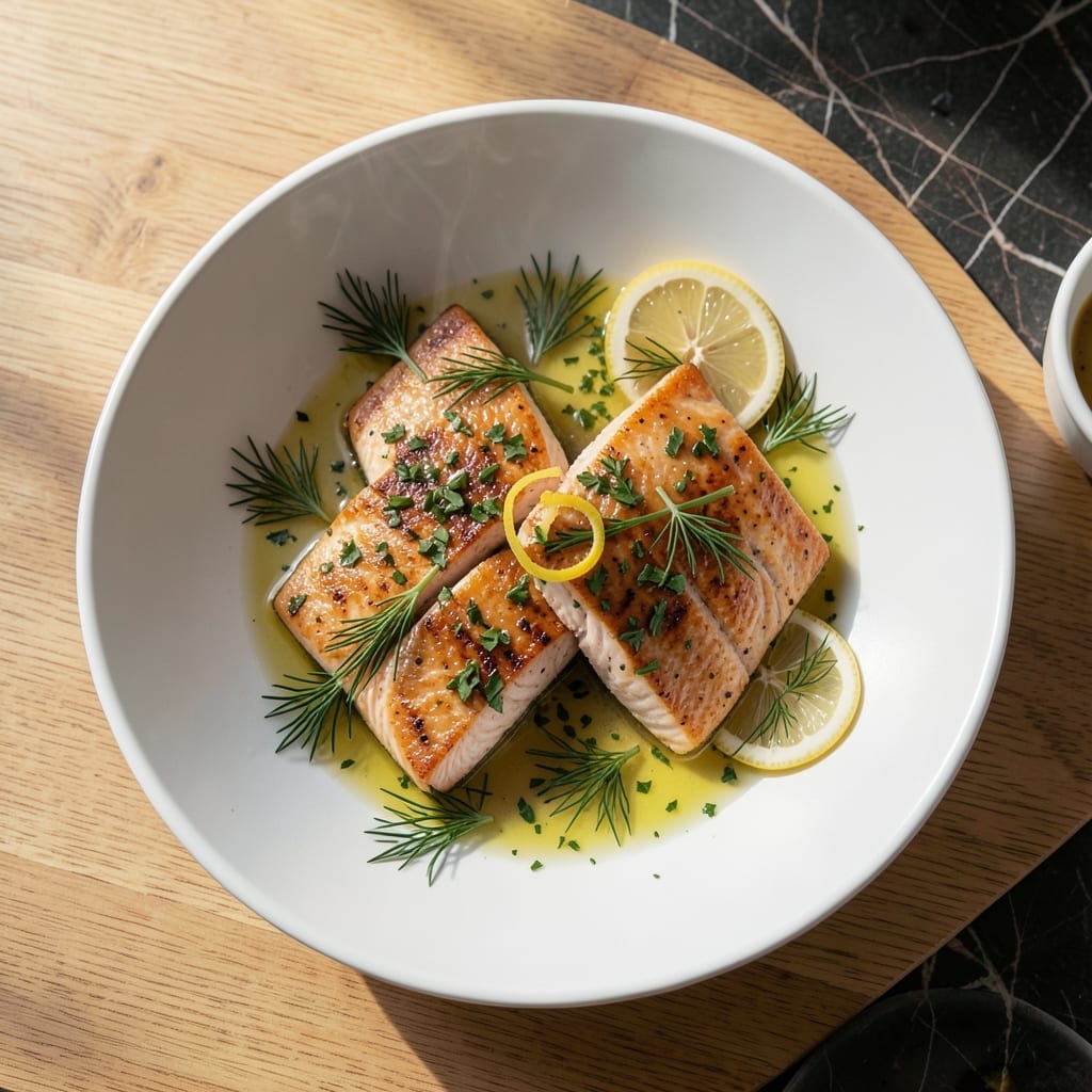 Jamie Oliver's Baked Salmon Recipe: Lemon-Herb Infused Flaky Fillets