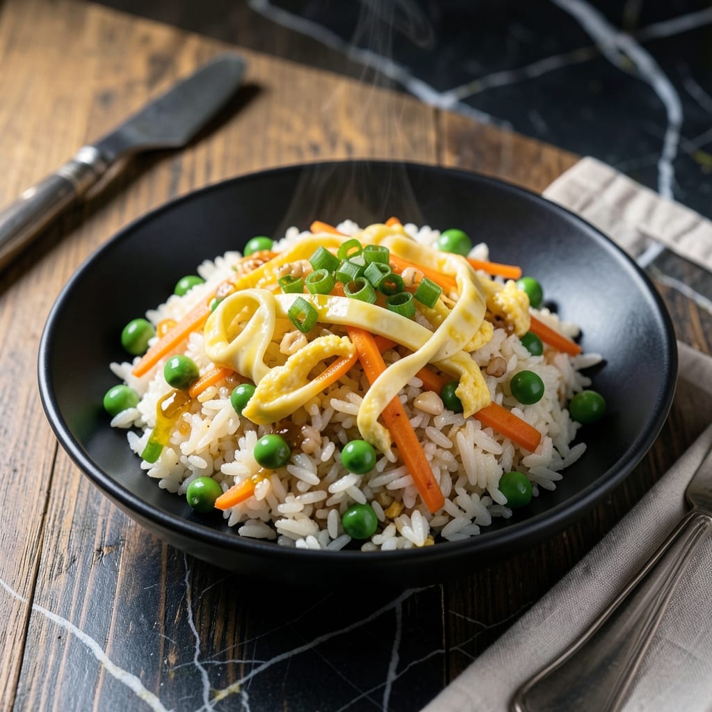 Healthy Fried Rice Recipe With Egg: Wok-Tossed Veggies and Savory Bites
