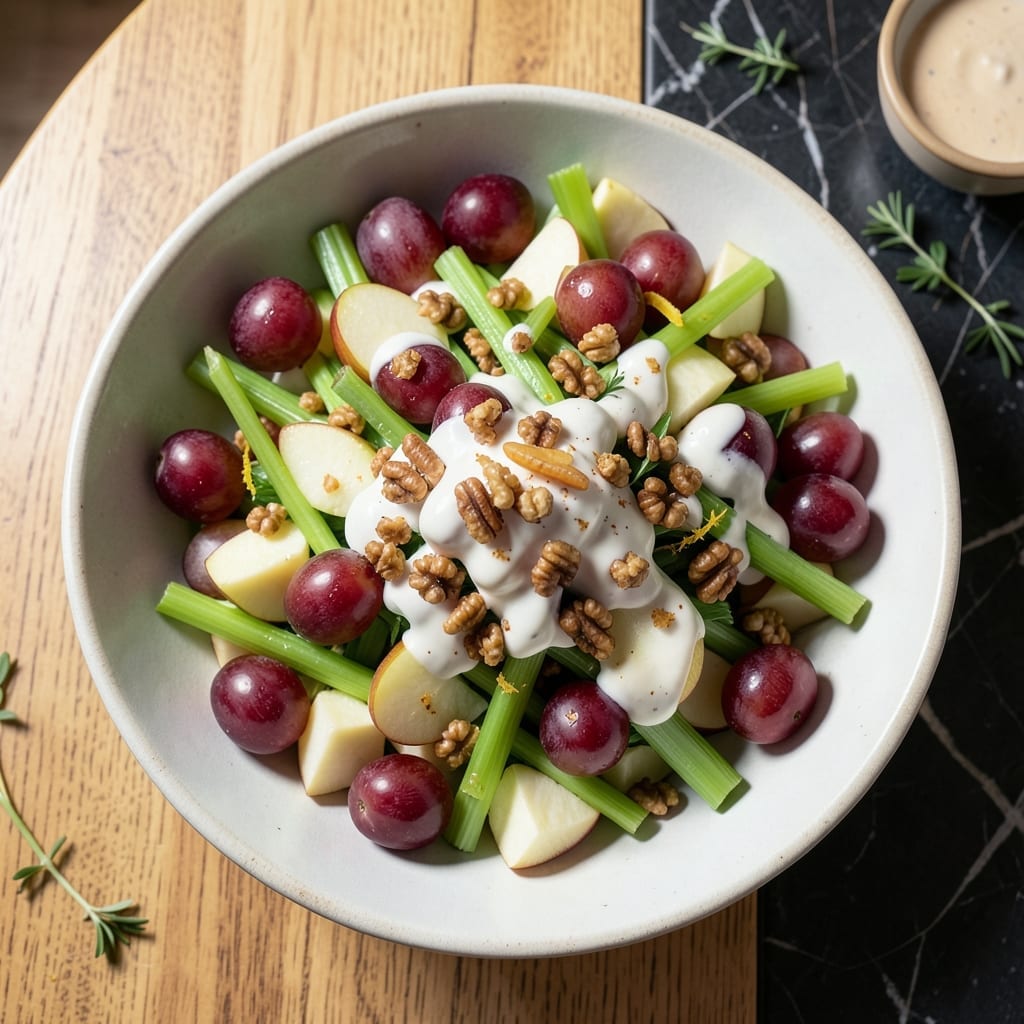 I Need a Recipe for Waldorf Salad: Classic Creamy Crunch with Apples and Walnuts