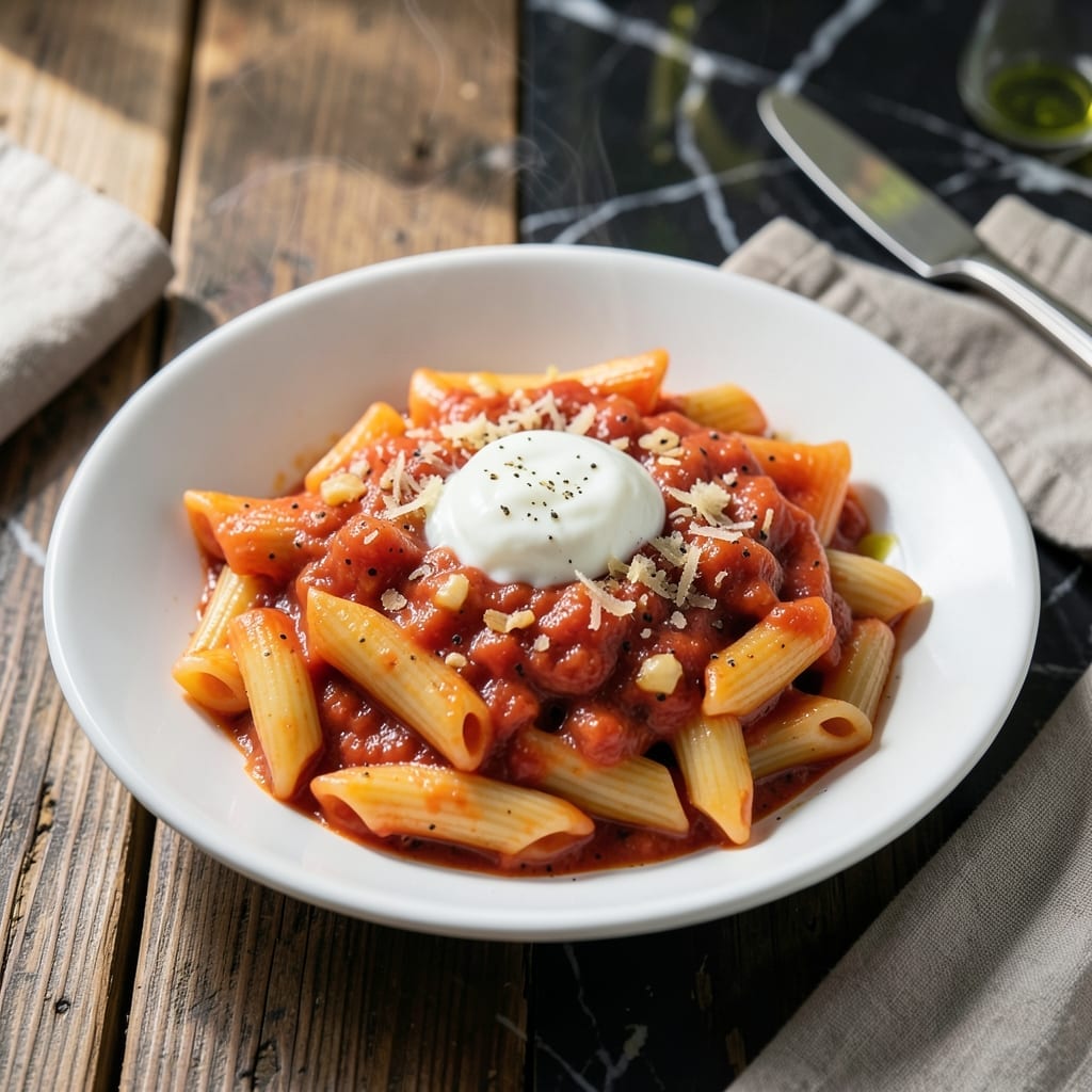 Gigi Hadid Vodka Pasta Recipe Without Vodka: Tomato-Cream Sauce With a Kick Gigi Hadid Vodka Pasta Recipe Without Vodka: Tomato-Cream Sauce With a Kick