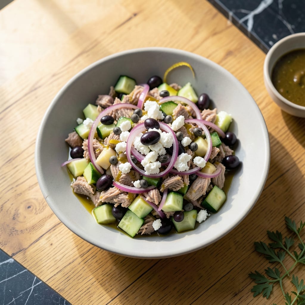Tuna Salad Recipe Ideas: Mediterranean-Inspired Freshness