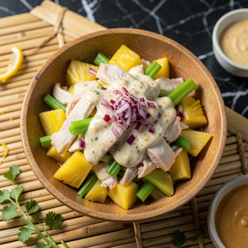 Chicken Salad Recipe Pinoy: Tropical Twist With Pineapple and Mayo