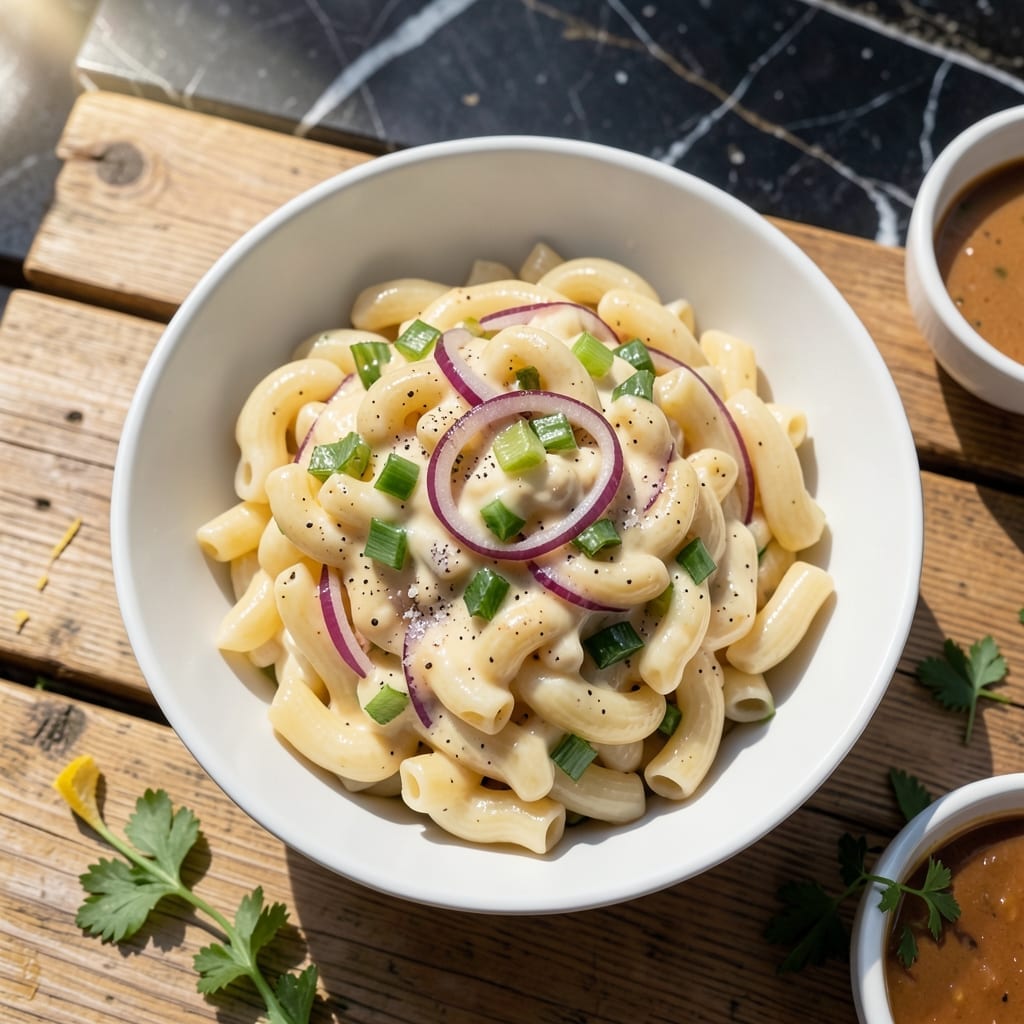 Macaroni Salad Recipe With Apple Cider Vinegar: Bright Tang With Creamy Pasta