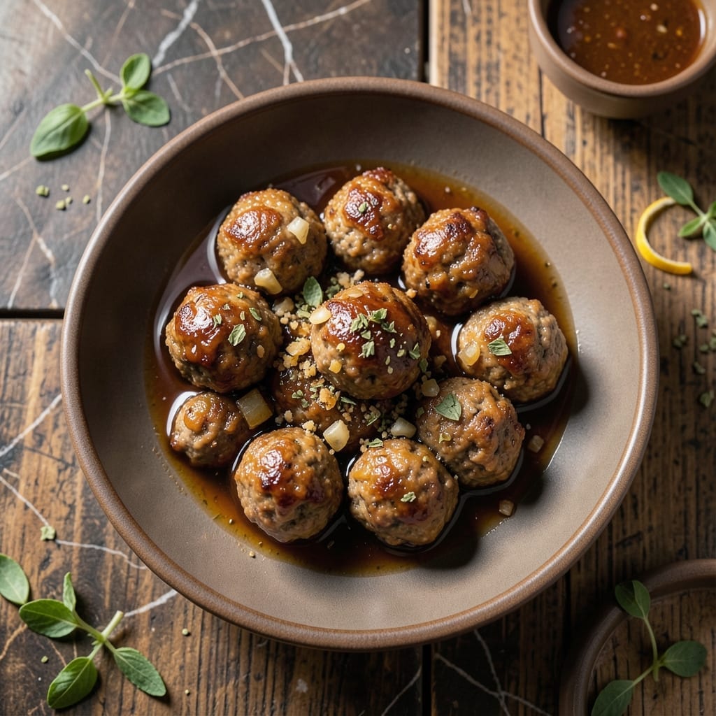 Meatball Recipe With Worcestershire Sauce: Umami-Rich Bites in Every Mouthful