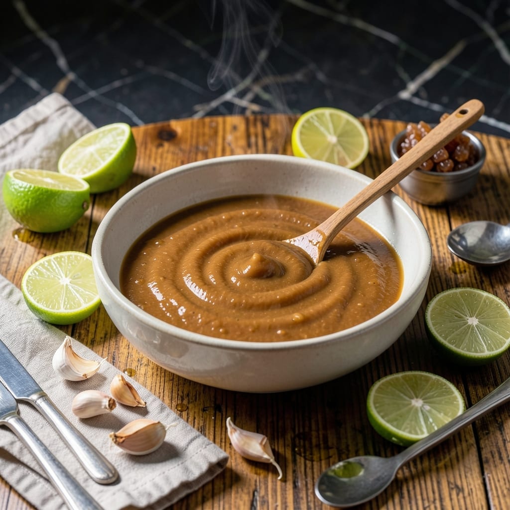Pad Thai Sauce Recipe No Tamarind: Lime and Fish Sauce Tangy Balance