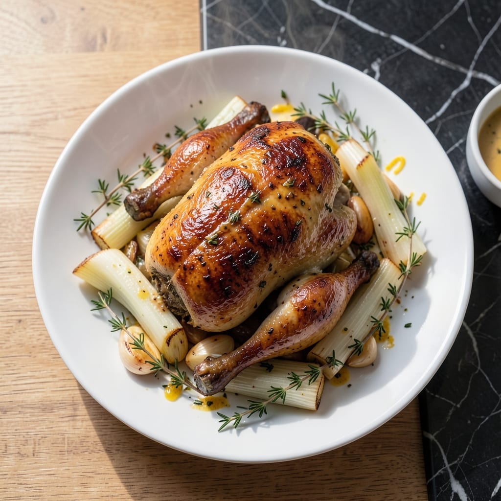 Ina Garten Roast Chicken Recipe With Fennel: Herb-Infused Golden Crispness