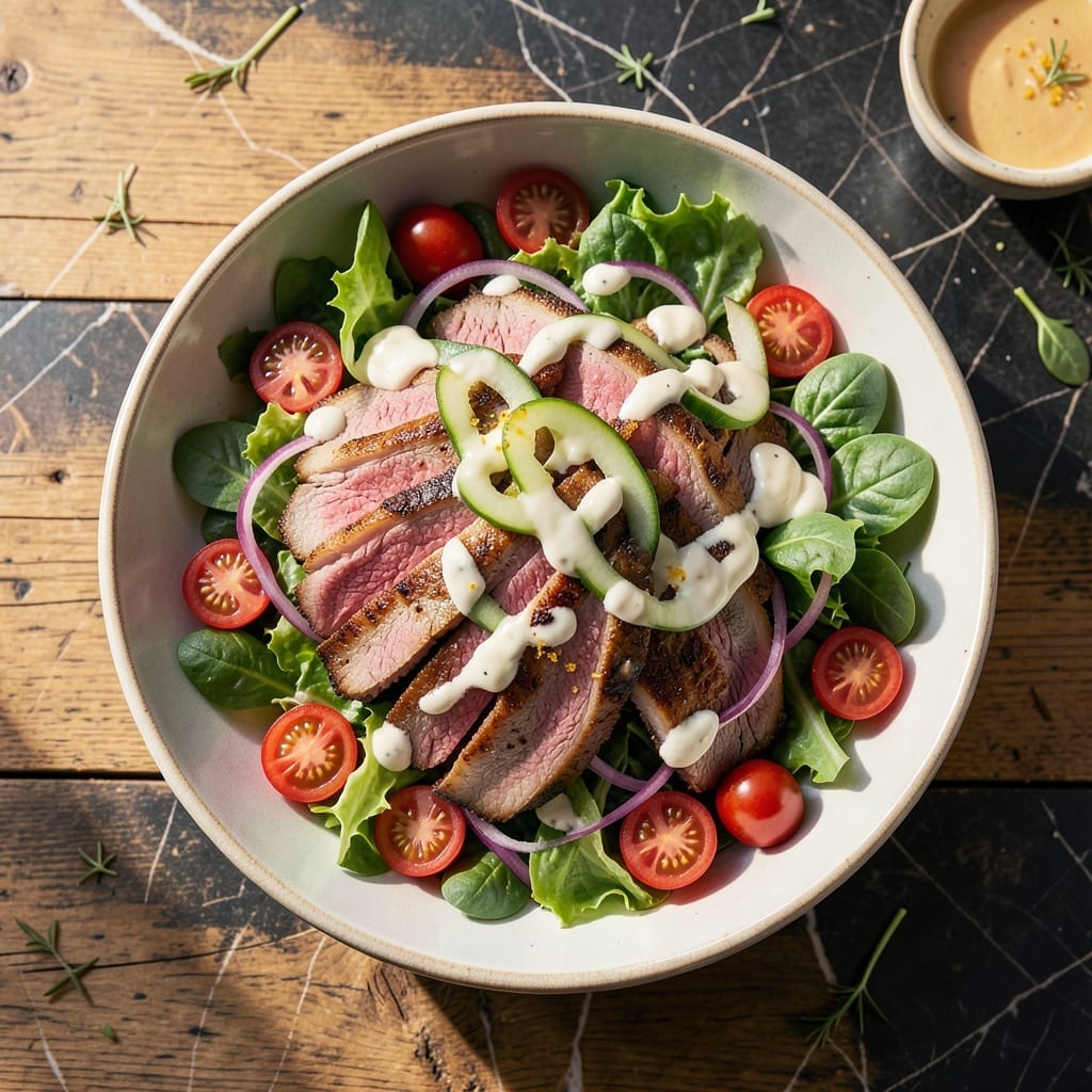 Roast Beef Salad Recipe With Mayonnaise: Hearty Protein Meets Creamy Dressing Roast Beef Salad Recipe With Mayonnaise: Hearty Protein Meets Creamy Dressing