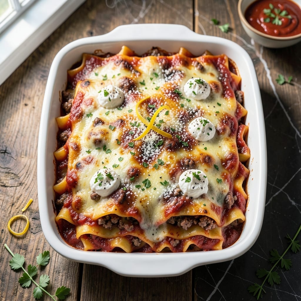 Lasagna Recipe From Pasta Box: Box-to-Table Layers in 45 Minutes Lasagna Recipe From Pasta Box: Box-to-Table Layers in 45 Minutes