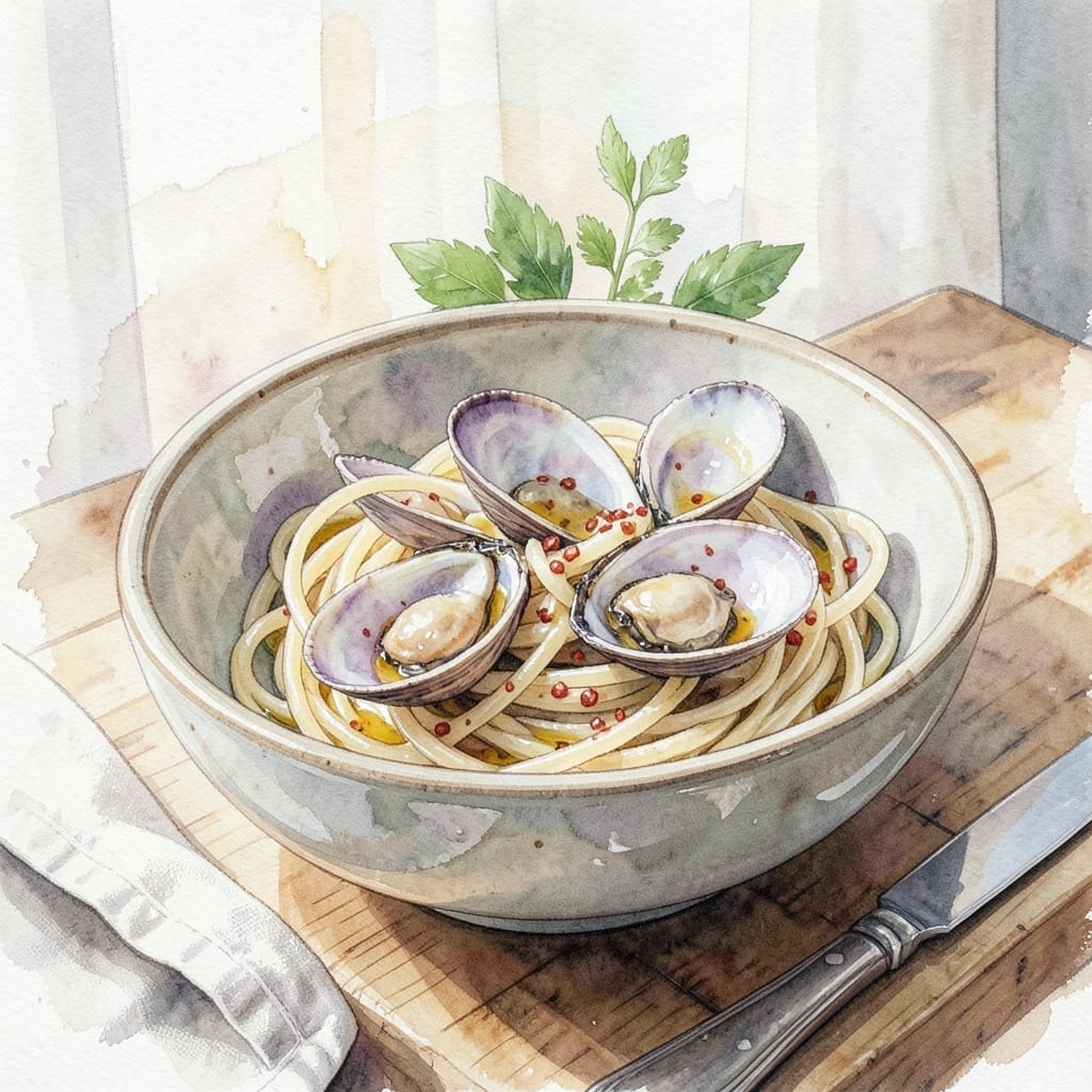 Clam Pasta Recipe Without Wine: Briny Simplicity With Garlic and Herbs