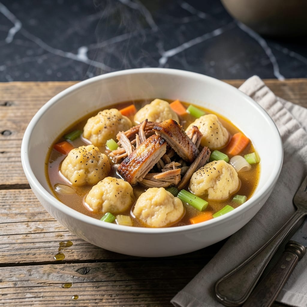 Old Fashioned Dumpling Recipe for Chicken and Dumplings: Fluffy Pillows in Rich Broth
