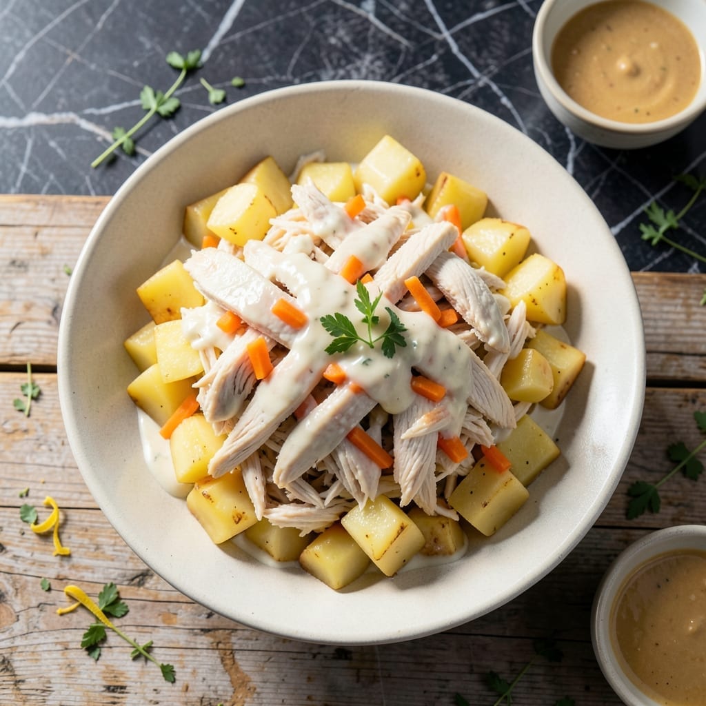 Chicken Potato Salad Recipe Pinoy Style: Creamy Coconut Vinegar Twist