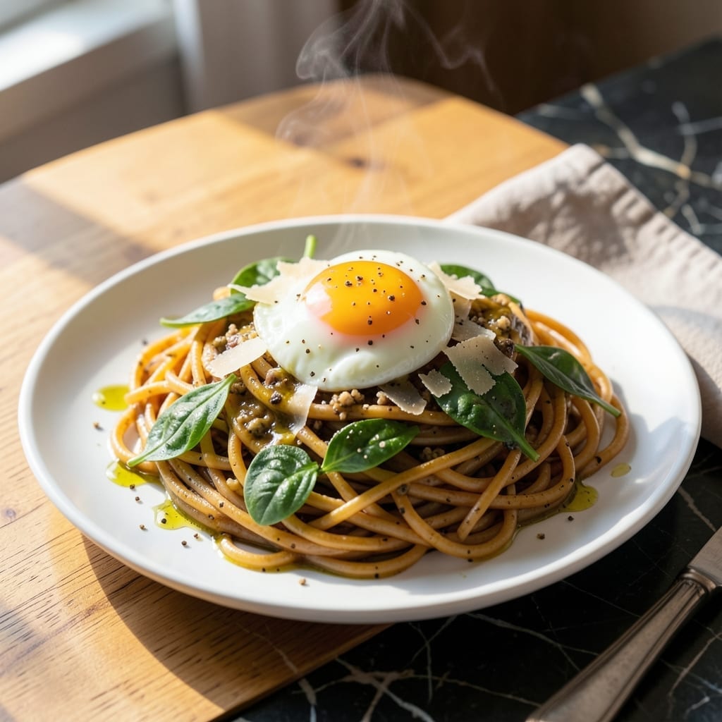Egg And Pasta Recipe Healthy